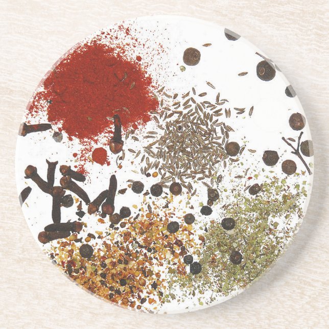 Lebendige Sandsteinflora Untersetzer (Vorne)