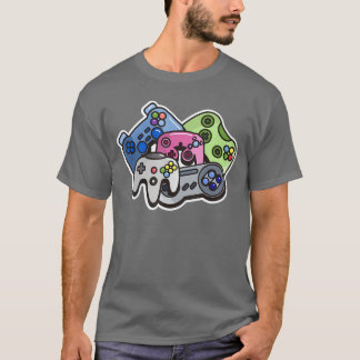 Lebendige Spielcontroller Video Geek Gaming Nerd G T-Shirt