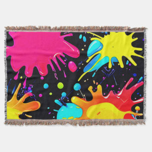 Lebendige Spritzkunst Burst Decke