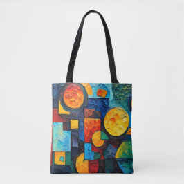 Lebendige Traumgeometrie – Kühne moderne abstrakte Tasche