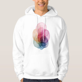 Lebendige Überlappung V01 Hoodie