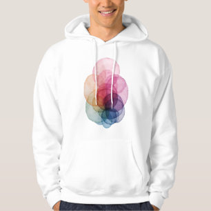 Lebendige Überlappung V01 Hoodie