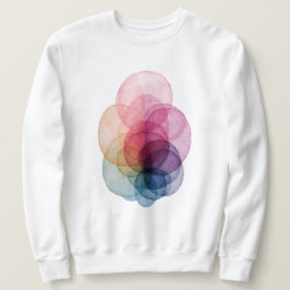 Lebendige Überlappung V01 Sweatshirt