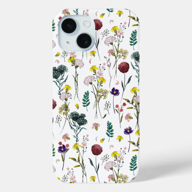 Lebendige Wildblume  Case-Mate iPhone Hülle (Rückseite)