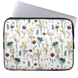 Lebendige Wildblume Laptopschutzhülle