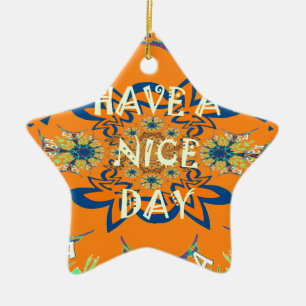 Lebendige Wünsche: Ein schönes Design für Kunstdru Keramikornament