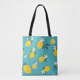 lebendige Zitronen-Tragetasche Tasche
