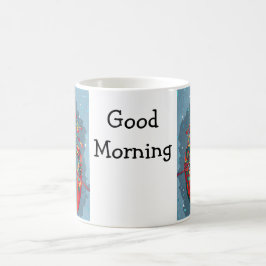 Lebendiger Abstrakter Hummer-Becher Kaffeetasse