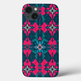 Lebendiger, edelsteinfarbener Kaleidoskop-Telefon- Case-Mate iPhone Hülle