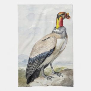 Lebendiger exotischer Königsgeier-Wandschmuck Geschirrtuch