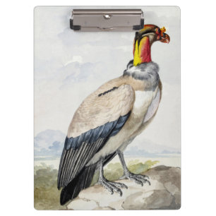 Lebendiger exotischer Königsgeier-Wandschmuck Klemmbrett