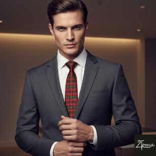 Lebendiger Feiertags-Tartan Krawatte