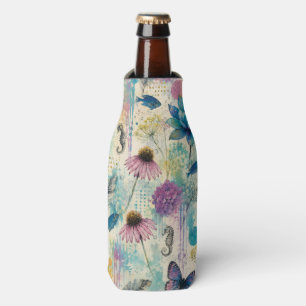 Lebendiger Floraler Aquatischer Traum Flaschenkühler