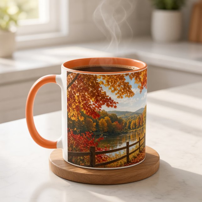 Lebendiger Herbst  Tasse (Von Creator hochgeladen)