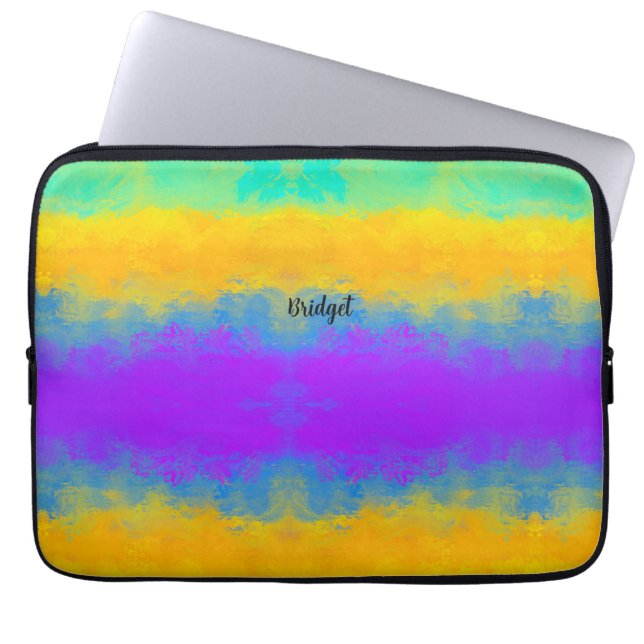 Lebendiger Himmel Laptopschutzhülle (Vorderseite)
