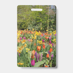 Lebendiger Holland-Tulpen-Garten Ausweis