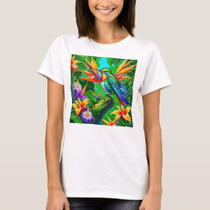 Lebendiger Kolibri-Traum T-Shirt