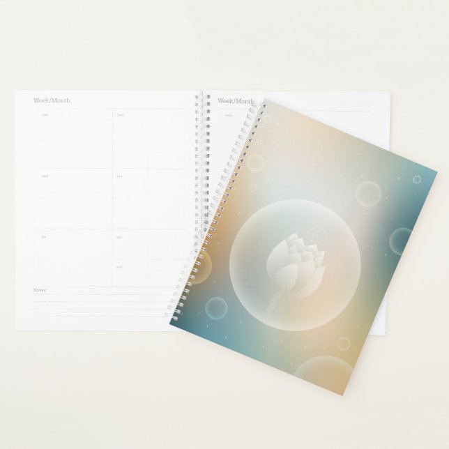 Lebendiger Lotus-Hardcover-Planer Planer (Anzeige)