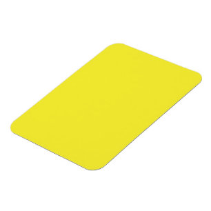 Lebendiger massiver gelber Hintergrund Magnet