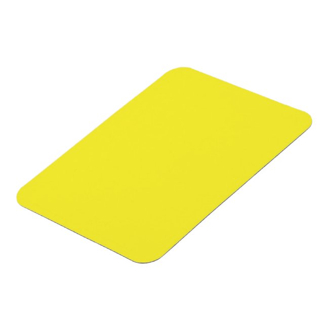 Lebendiger massiver gelber Hintergrund  Magnet (Linke Seite)