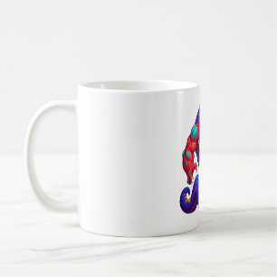 Lebendiger Monster-Ausbruch Kaffeetasse