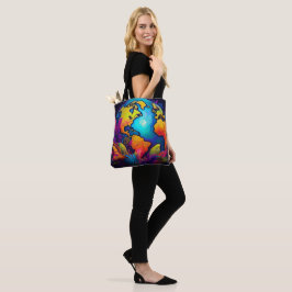 Lebendiger Planet - tropisches Erddesign Tasche