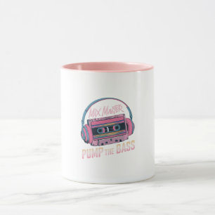 Lebendiger Rosa Mix Master Becher Tasse