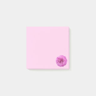 Lebendiger Rosa Rosen Ausschnitt Post-it Klebezettel