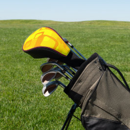 Lebendiger Sonnenschein-Fluss – Moderne abstrakte Golf Headcover