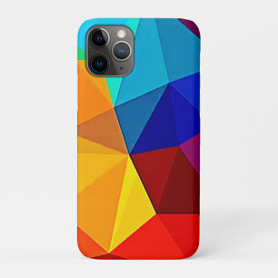 Lebendiges abstraktes geometrisches Flussdesign Case-Mate iPhone Hülle