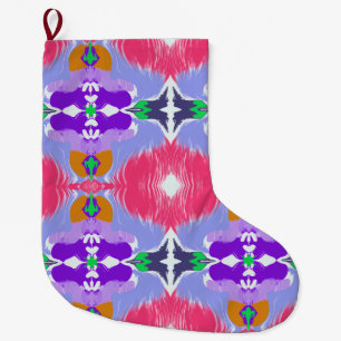 Lebendiges Aurora-Kaleidoskop Elektrisch Großer Weihnachtsstrumpf