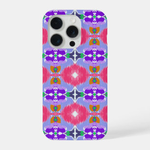 Lebendiges Aurora-Kaleidoskop Elektrische Blüte iPhone 15 Pro Hülle