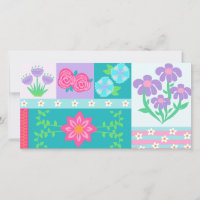 Lebendiges blühendes Blumen-Design