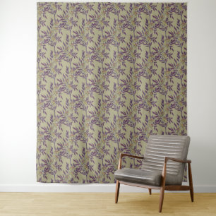 Lebendiges Blumendesign mit gelben Gänseblümchen Wandteppich