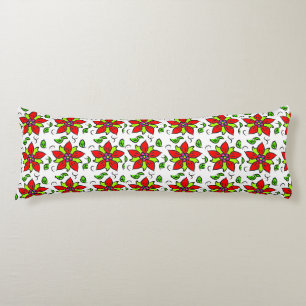 Lebendiges Blumendesign Seitenschläferkissen