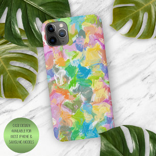 Lebendiges farbenfrohes Sommer-Spritzkunst-Muster iPhone 16 Pro Max Hülle