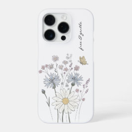 Lebendiges Feld aus Wildblumen iPhone 16 Pro Hülle
