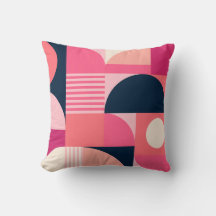 Lebendiges geometrisches abstraktes Muster mit Pin