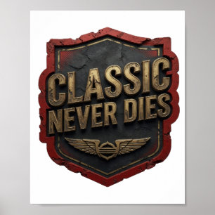 Lebendiges Gold KLASSIKER STIRBT NIE Poster
