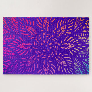 Lebendiges Mandala-Design