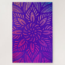 Lebendiges Mandala-Design