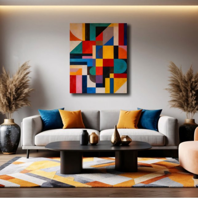 Lebendiges Mosaik Leinwanddruck (Von Creator hochgeladen)
