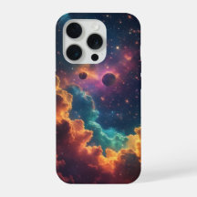 Lebendiges Nebelgalaxiedesign