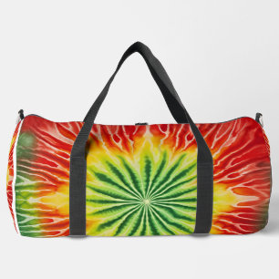 Lebendiges radiales Tie-Dye-Monogramm-Reiseetui Duffle Bag
