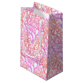 Lebendiges rosa Korallenriff  Kleine Geschenktüte