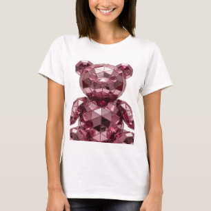Lebendiges Silber ABSTRACT ART Design T-Shirt
