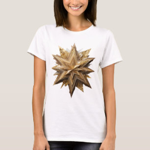Lebendiges Silber ABSTRACT ART Grafikdesign T-Shirt
