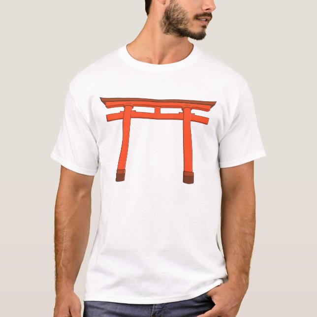 Lebendiges Torii-Tor T-Shirt (Vorderseite)