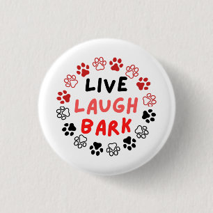 Lebendlachende Rinde Button