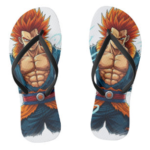 Lebenheld otaku weeb decal merke flip flops